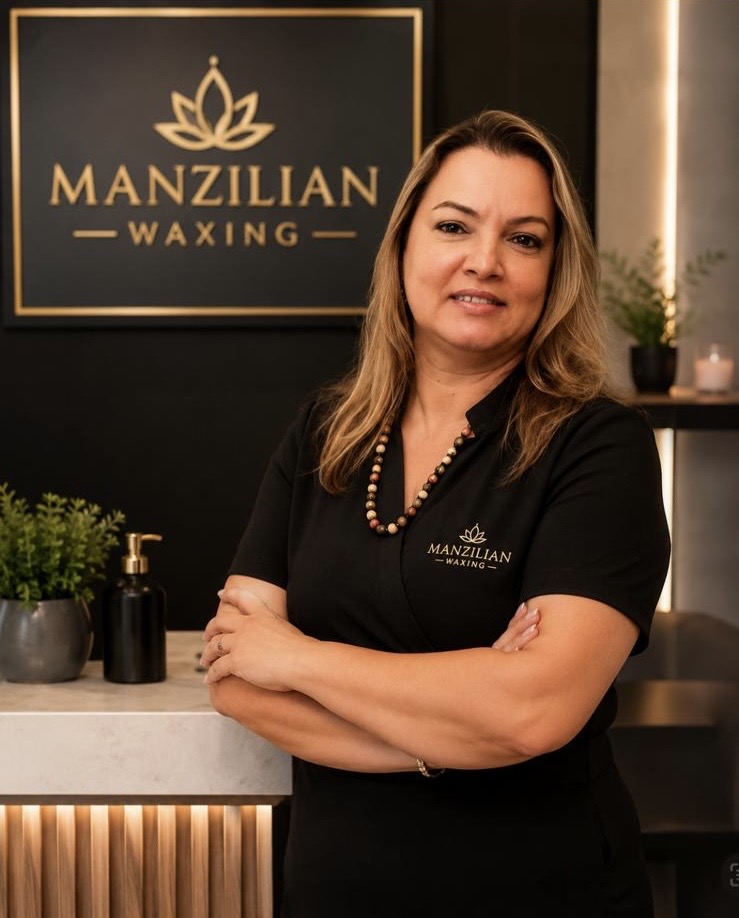 Val Santo, licensed esthetician and Manzilian waxing specialist